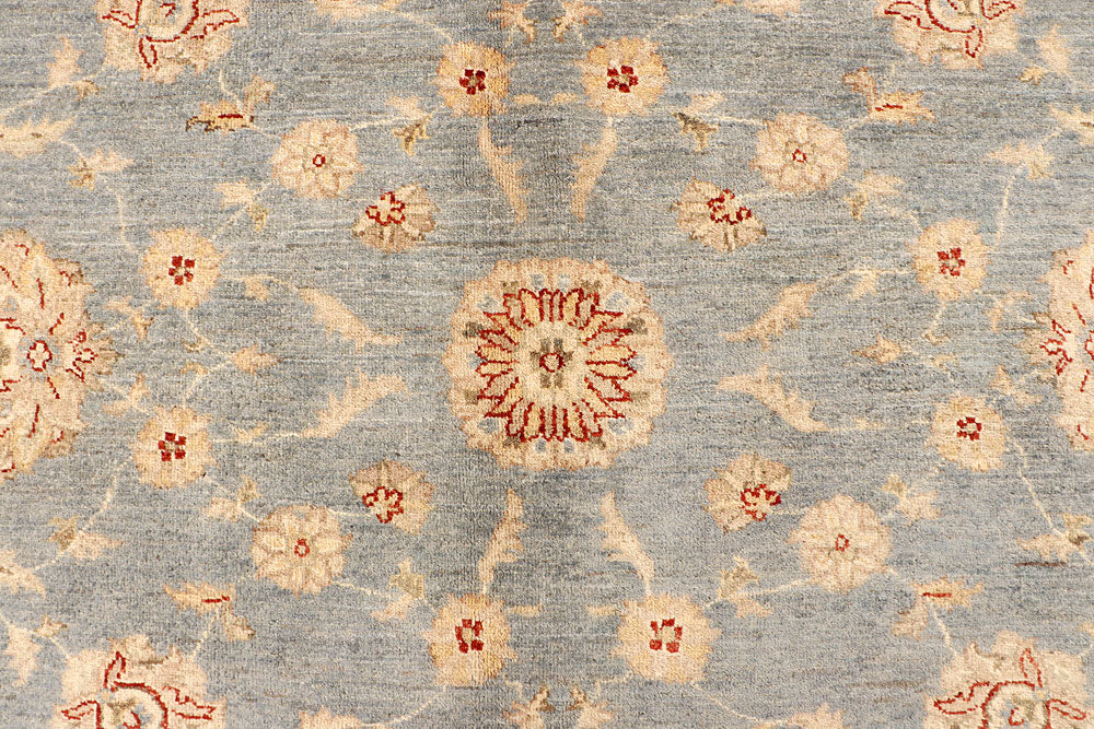 Silver Ziegler 9' 10 x 13' 5 - No. 66456 - ALRUG Rug Store