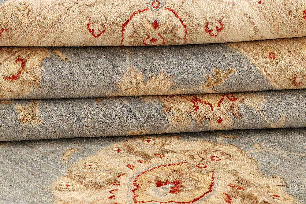 Silver Ziegler 9' 10 x 13' 5 - No. 66456 - ALRUG Rug Store