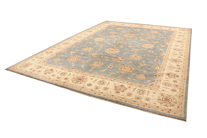 Silver Ziegler 9' 10 x 13' 5 - No. 66456 - ALRUG Rug Store