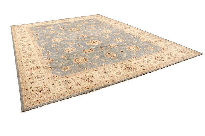 Silver Ziegler 9' 10 x 13' 5 - No. 66456 - ALRUG Rug Store