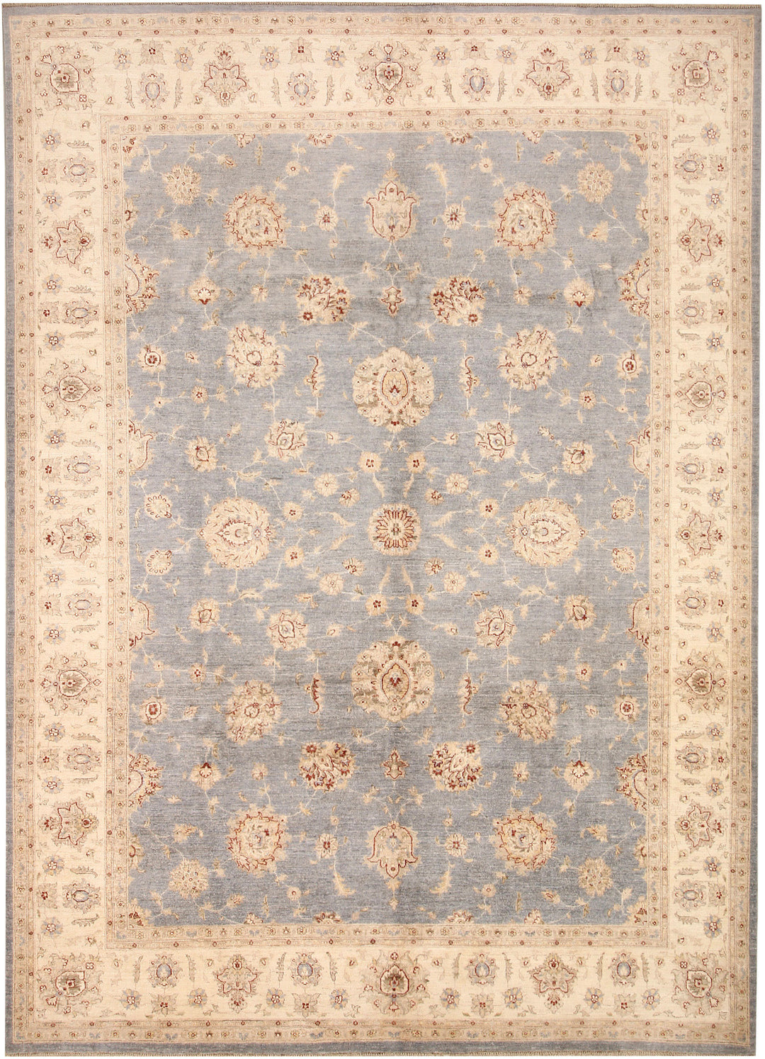 Silver Ziegler 9' 10 x 13' 5 - No. 66456 - ALRUG Rug Store