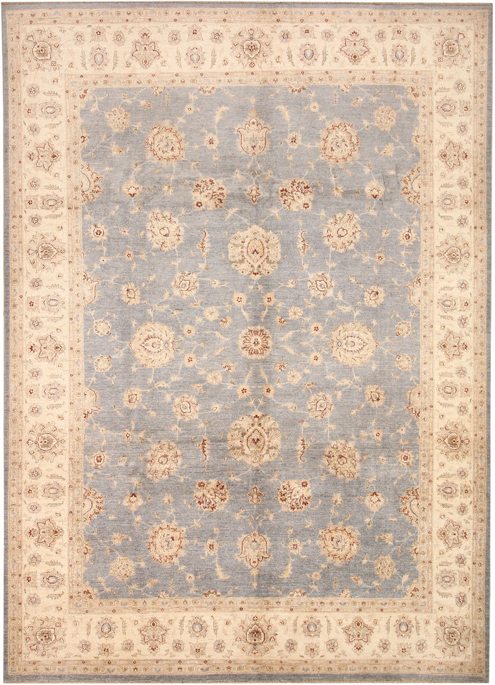 Silver Ziegler 9' 10 x 13' 5 - No. 66456 - ALRUG Rug Store