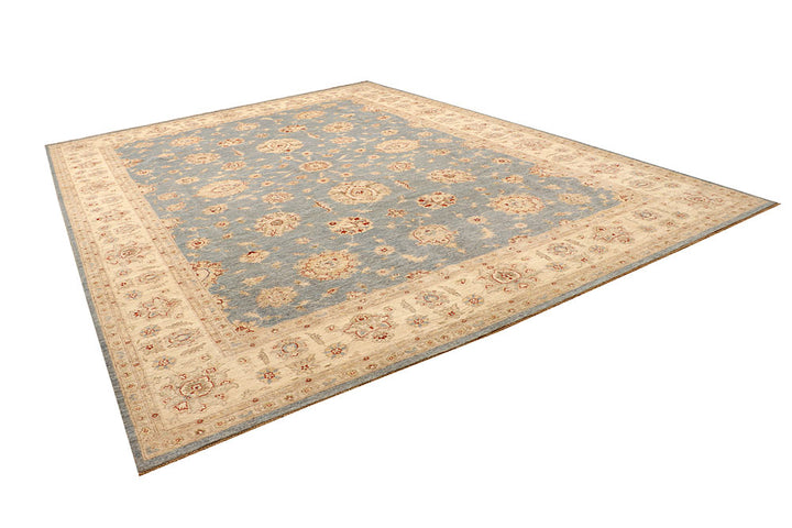 Silver Ziegler 9' 10 x 13' 9 - No. 66457 - ALRUG Rug Store