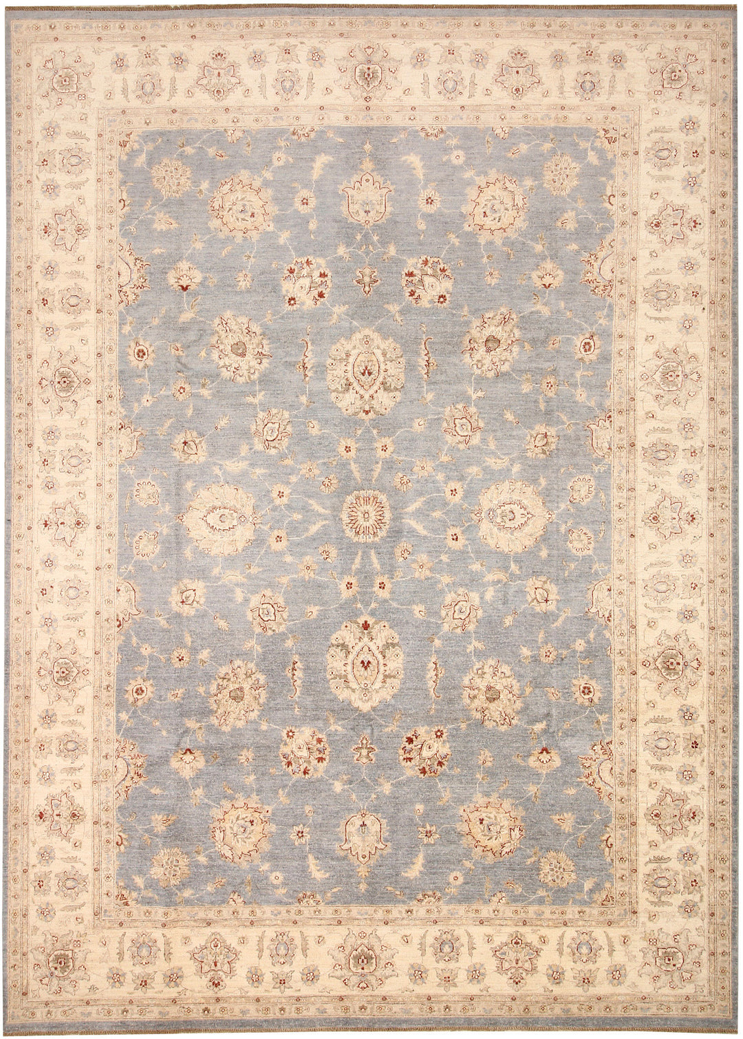 Silver Ziegler 9' 10 x 13' 9 - No. 66457 - ALRUG Rug Store