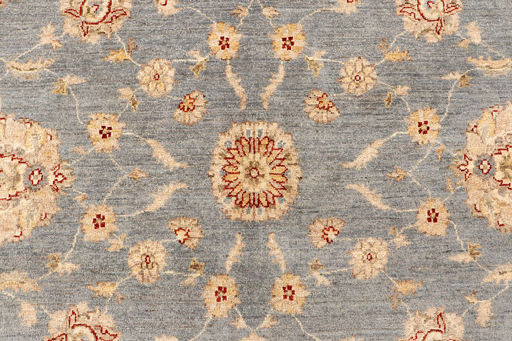 Silver Ziegler 9' 11 x 13' 9 - No. 66458 - ALRUG Rug Store