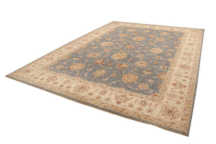Silver Ziegler 9' 11 x 13' 9 - No. 66458 - ALRUG Rug Store