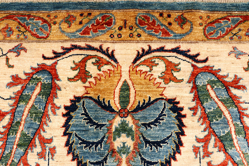 Light Slate Grey Ziegler 8' 11 x 11' 9 - No. 66459 - ALRUG Rug Store