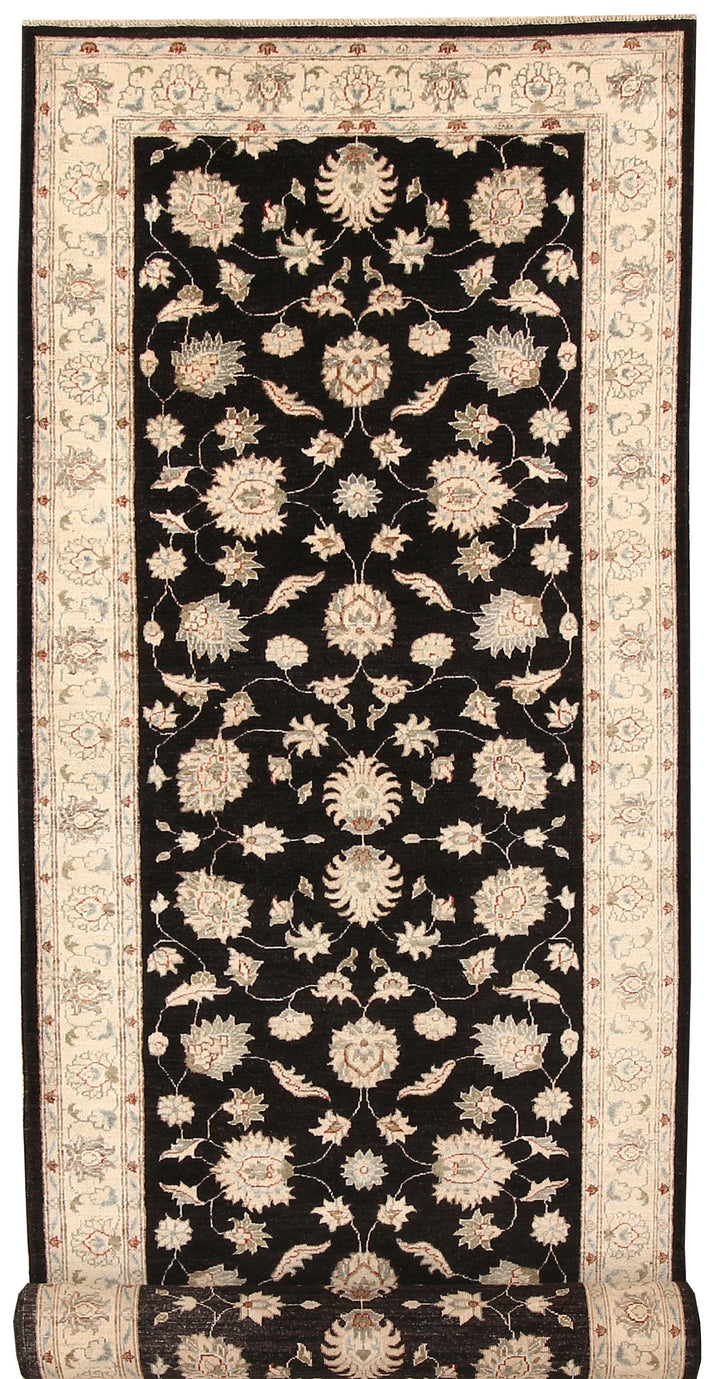 Black Ziegler 4' 5 x 20' 1 - No. 66464 - ALRUG Rug Store