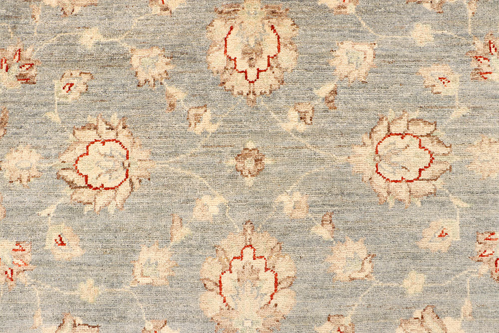 Silver Ziegler 4' 10 x 13' 2 - No. 66465 - ALRUG Rug Store