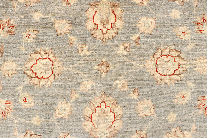 Silver Ziegler 4' 10 x 13' 2 - No. 66465 - ALRUG Rug Store