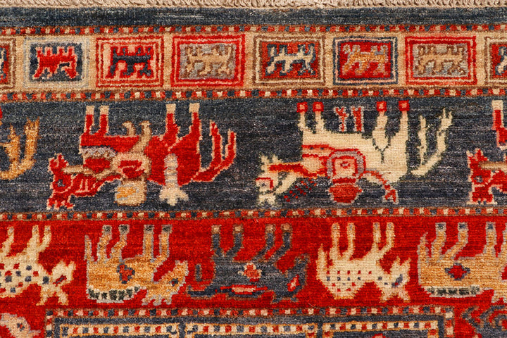 Multi Colored Ziegler 4' x 11' 10 - No. 66467 - ALRUG Rug Store