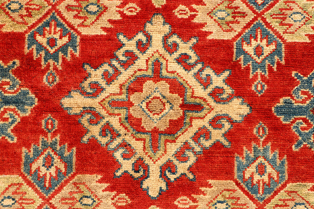 Firebrick Kazak 5' 2 x 6' 9 - No. 66473 - ALRUG Rug Store
