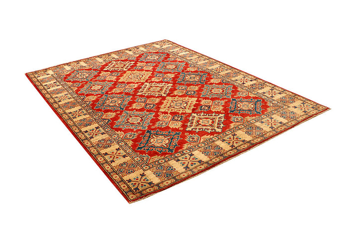 Firebrick Kazak 5' 2 x 6' 9 - No. 66473 - ALRUG Rug Store