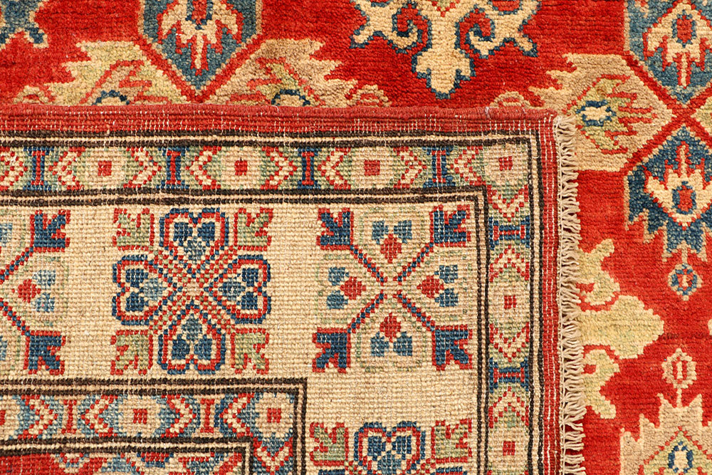 Firebrick Kazak 5' 2 x 6' 9 - No. 66473 - ALRUG Rug Store