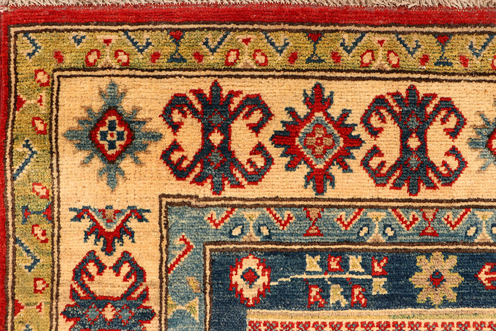 Firebrick Kazak 5' 1 x 7' 1 - No. 66474 - ALRUG Rug Store