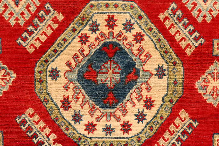 Firebrick Kazak 5' 1 x 7' 1 - No. 66474 - ALRUG Rug Store