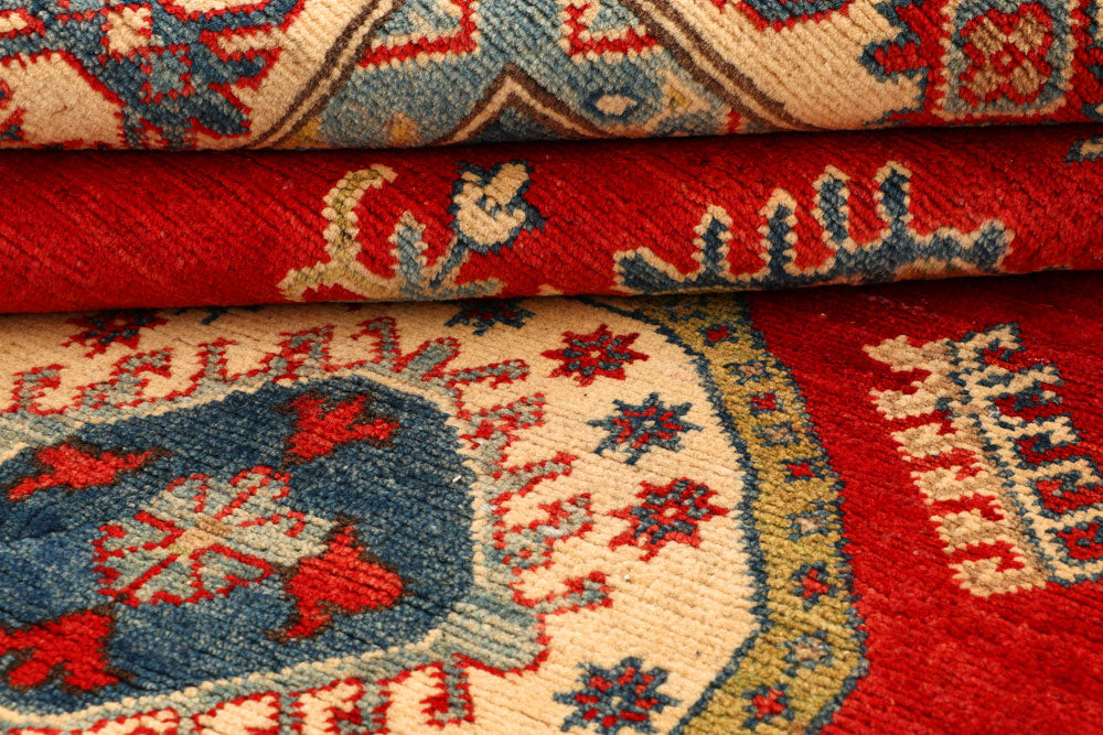 Firebrick Kazak 5' 1 x 7' 1 - No. 66474 - ALRUG Rug Store