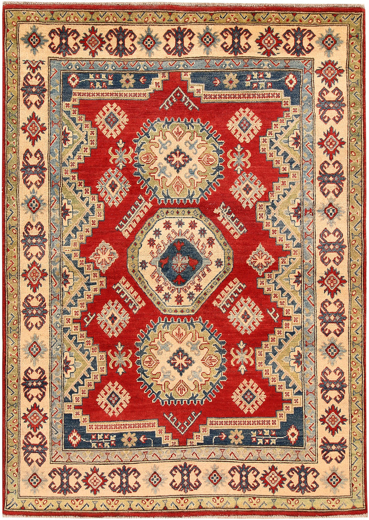 Firebrick Kazak 5' 1 x 7' 1 - No. 66474 - ALRUG Rug Store