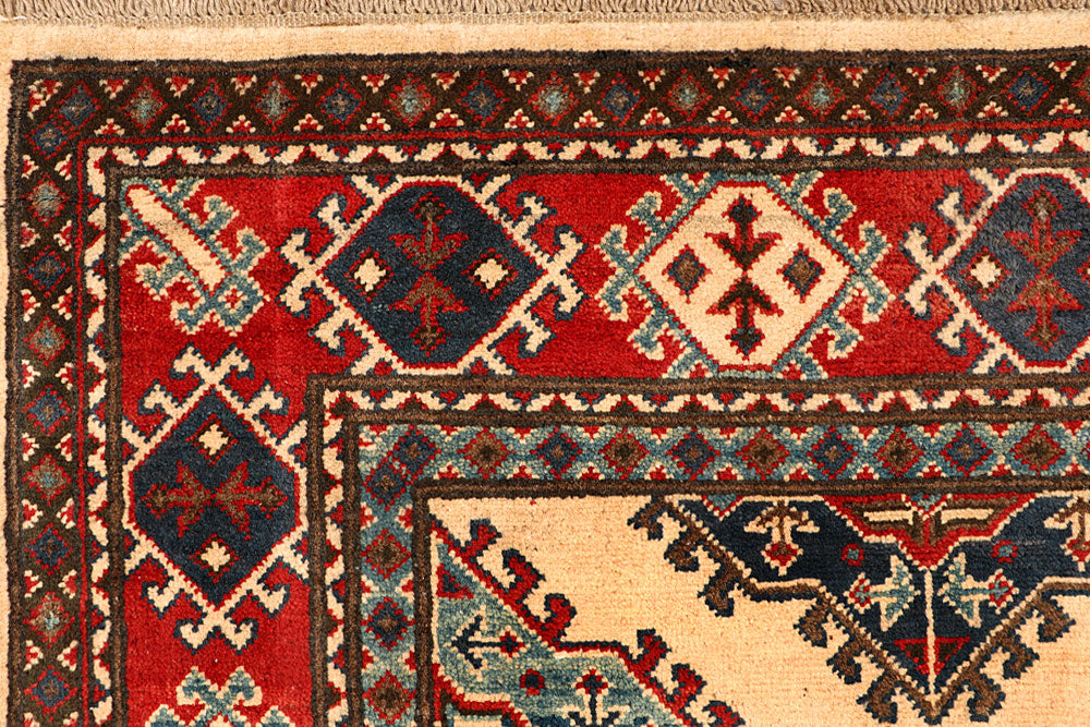 Bisque Kazak 5' 5 x 7' 9 - No. 66475 - ALRUG Rug Store