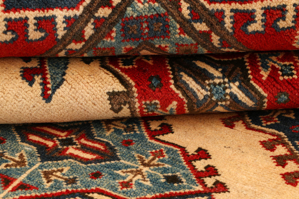 Bisque Kazak 5' 5 x 7' 9 - No. 66475 - ALRUG Rug Store