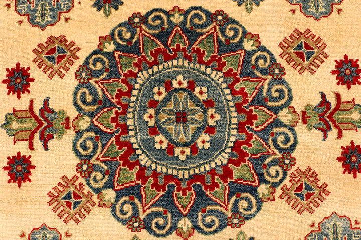 Bisque Kazak 5' 8 x 9' 5 - No. 66476 - ALRUG Rug Store