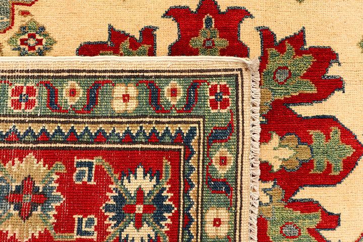 Bisque Kazak 5' 8 x 9' 5 - No. 66476 - ALRUG Rug Store
