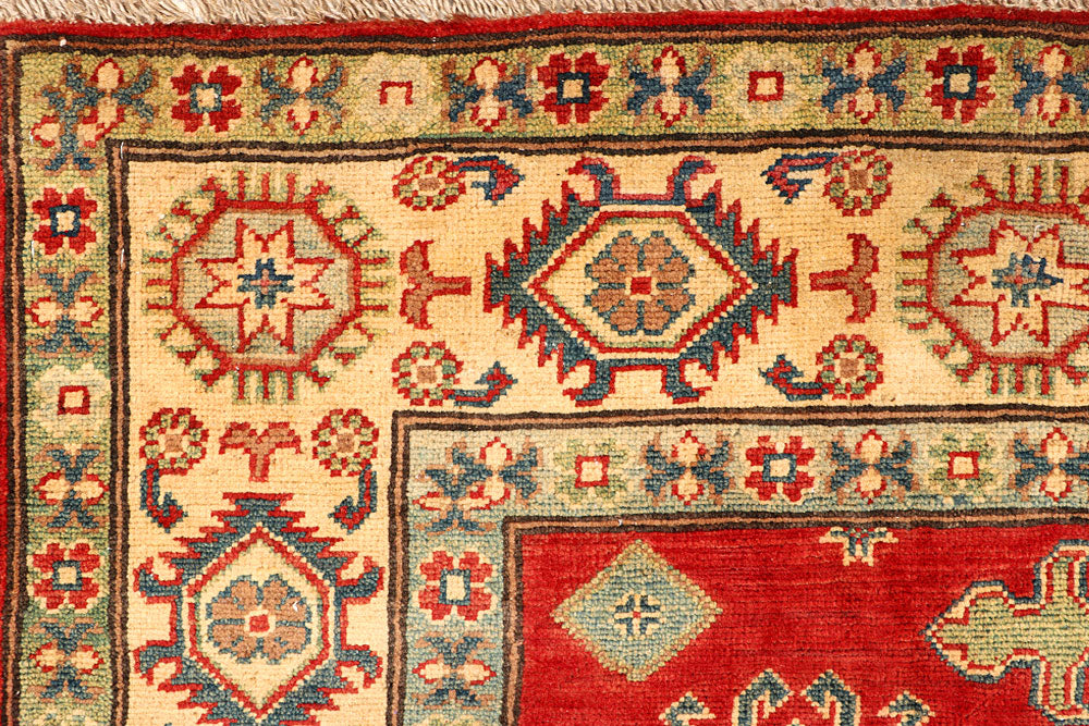 Firebrick Kazak 5' x 6' 9 - No. 66477 - ALRUG Rug Store