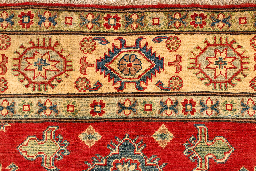 Firebrick Kazak 5' x 6' 9 - No. 66477 - ALRUG Rug Store