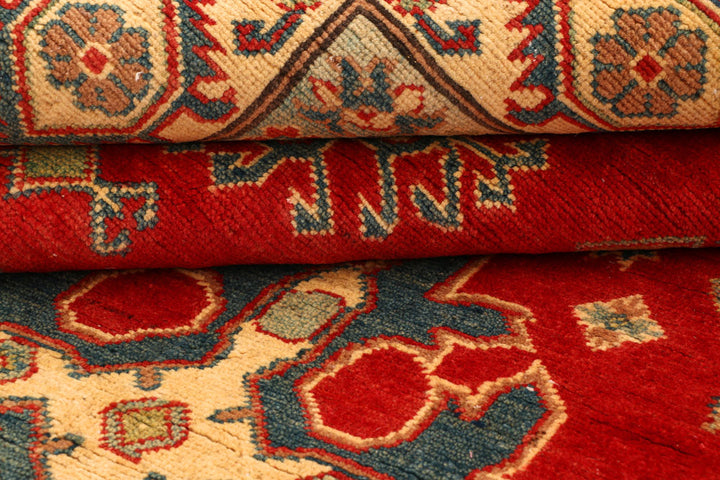 Firebrick Kazak 5' x 6' 9 - No. 66477 - ALRUG Rug Store