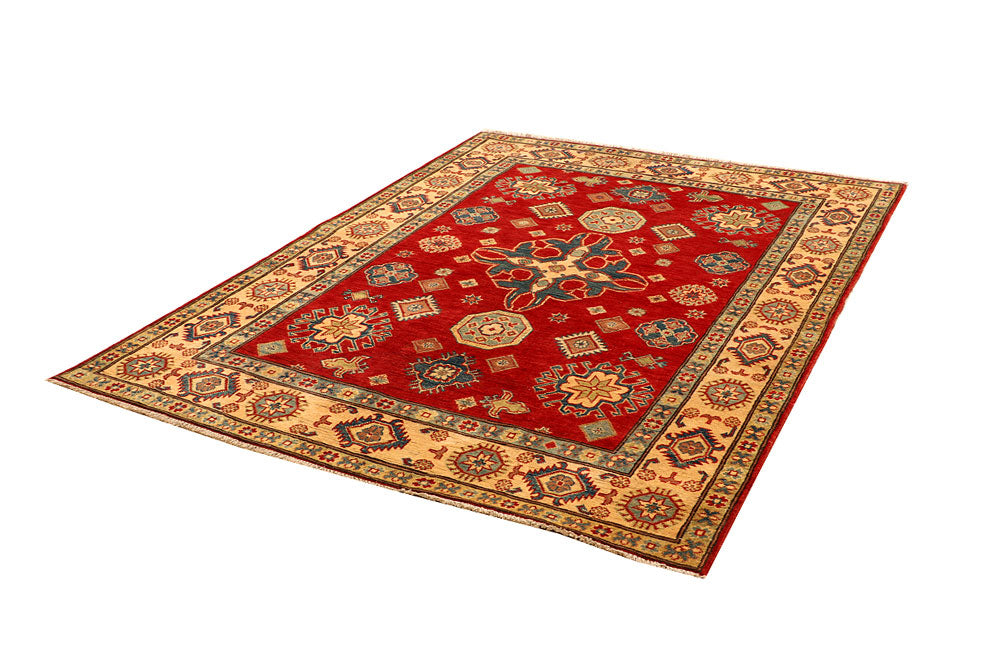 Firebrick Kazak 5' x 6' 9 - No. 66477 - ALRUG Rug Store