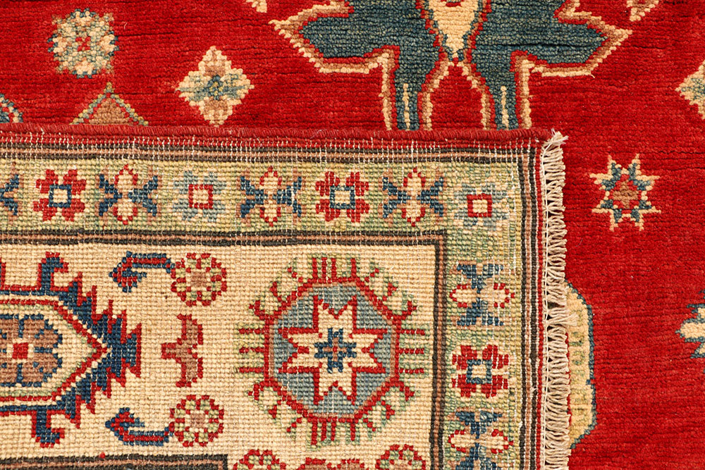 Firebrick Kazak 5' x 6' 9 - No. 66477 - ALRUG Rug Store