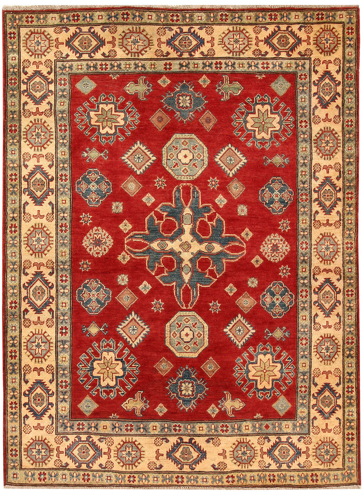 Firebrick Kazak 5' x 6' 9 - No. 66477 - ALRUG Rug Store
