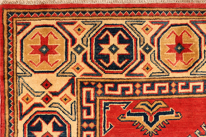 Tomato Kazak 5' 7 x 7' 8 - No. 66478 - ALRUG Rug Store