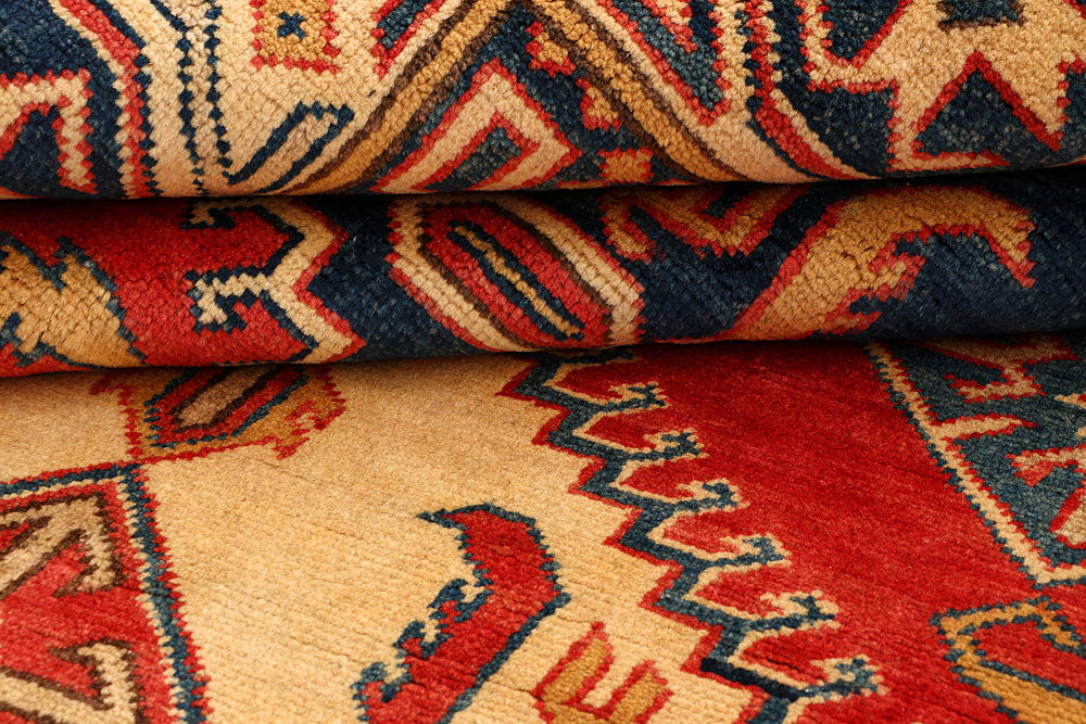 Tomato Kazak 5' 7 x 7' 8 - No. 66478 - ALRUG Rug Store