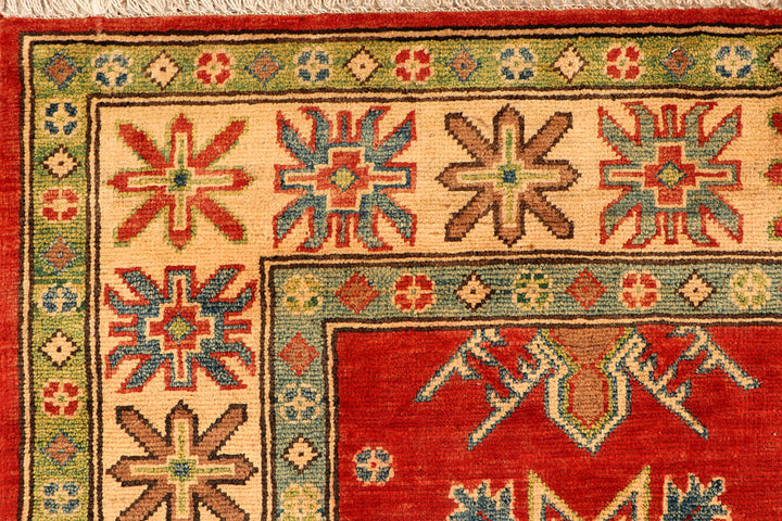 Firebrick Kazak 4' 11 x 6' 6 - No. 66480 - ALRUG Rug Store