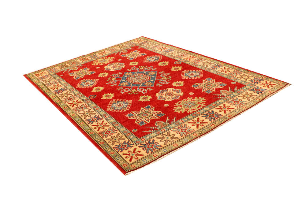 Firebrick Kazak 4' 11 x 6' 6 - No. 66480 - ALRUG Rug Store