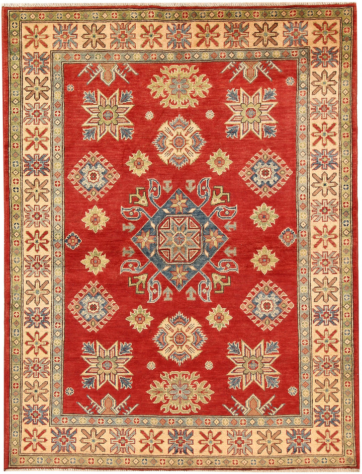 Firebrick Kazak 4' 11 x 6' 6 - No. 66480 - ALRUG Rug Store