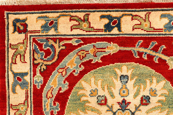 Firebrick Kazak 5' x 6' 11 - No. 66481 - ALRUG Rug Store