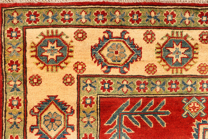Firebrick Kazak 5' x 6' 4 - No. 66482 - ALRUG Rug Store