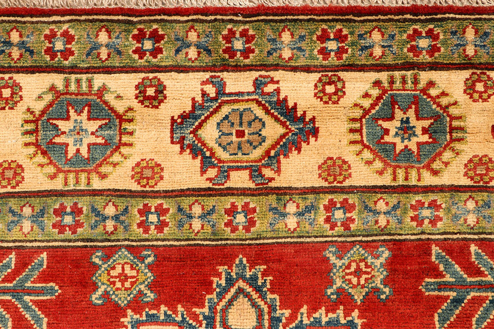 Firebrick Kazak 5' x 6' 4 - No. 66482 - ALRUG Rug Store