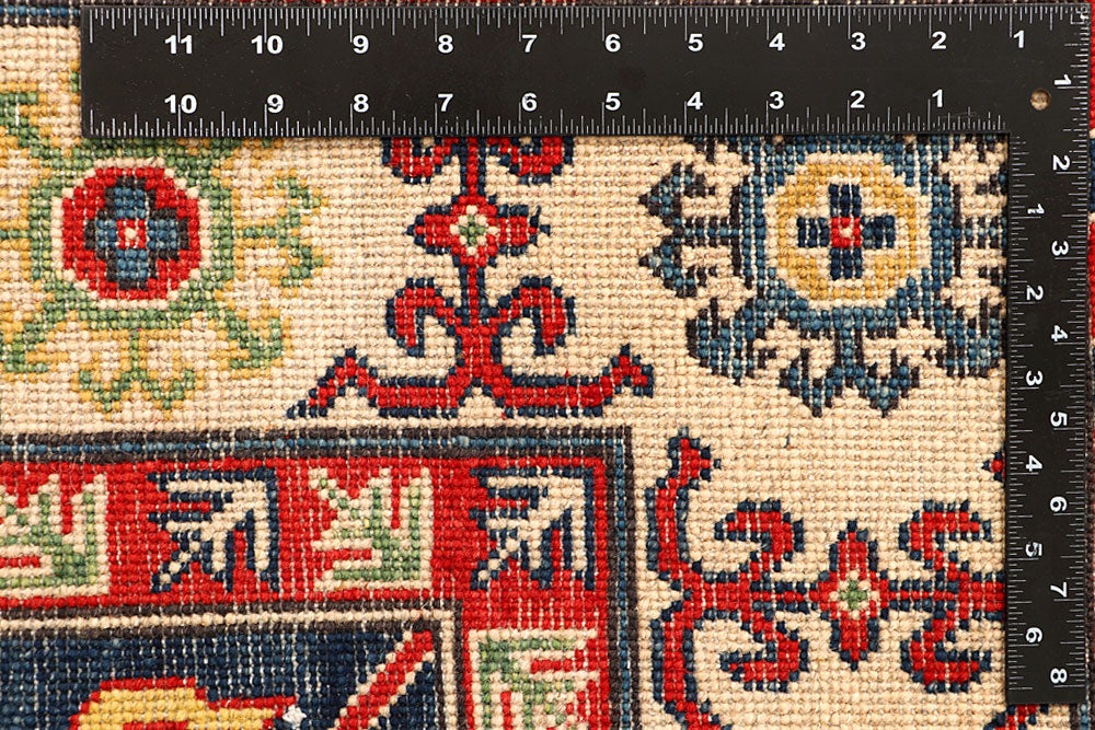 Multi Colored Kazak 5' 8 x 9' 4 - No. 66483 - ALRUG Rug Store