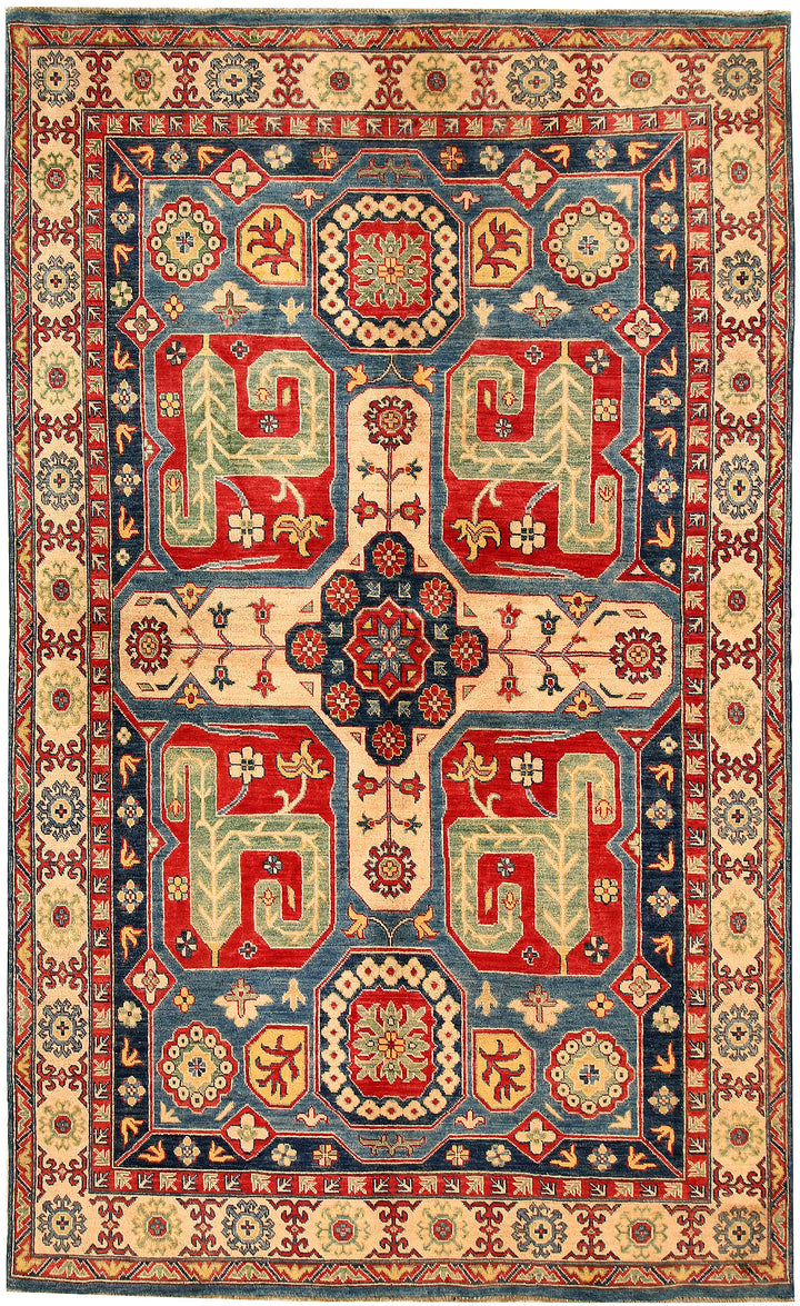 Multi Colored Kazak 5' 8 x 9' 4 - No. 66483 - ALRUG Rug Store