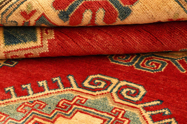 Firebrick Kazak 5' 8 x 7' 9 - No. 66484 - ALRUG Rug Store