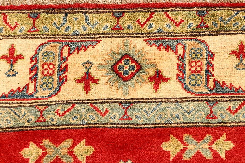 Firebrick Kazak 5' x 6' 8 - No. 66485 - ALRUG Rug Store