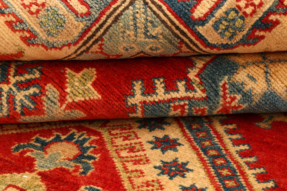 Firebrick Kazak 5' x 6' 8 - No. 66485 - ALRUG Rug Store