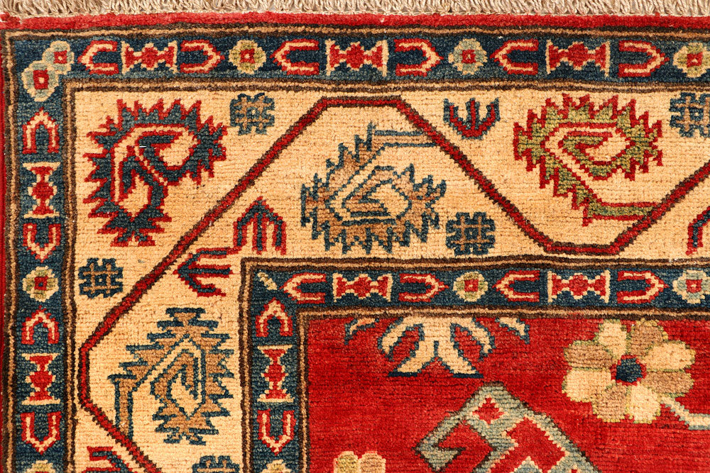 Firebrick Kazak 4' 11 x 6' 9 - No. 66486 - ALRUG Rug Store