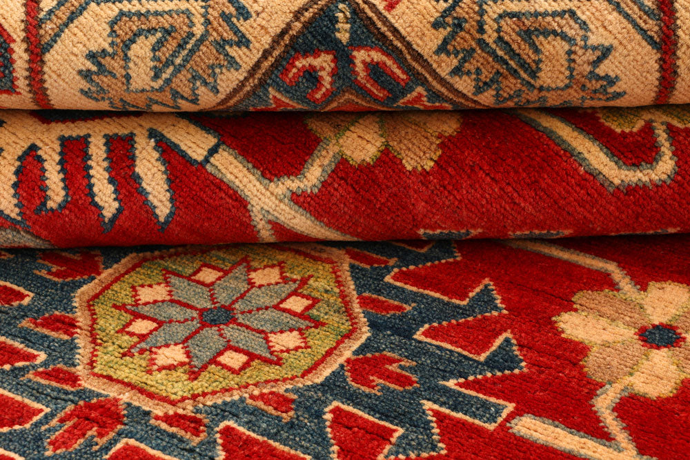 Firebrick Kazak 4' 11 x 6' 9 - No. 66486 - ALRUG Rug Store