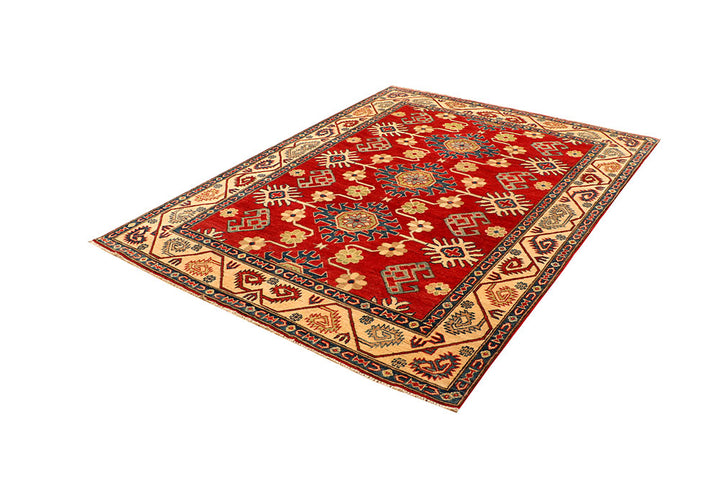 Firebrick Kazak 4' 11 x 6' 9 - No. 66486 - ALRUG Rug Store