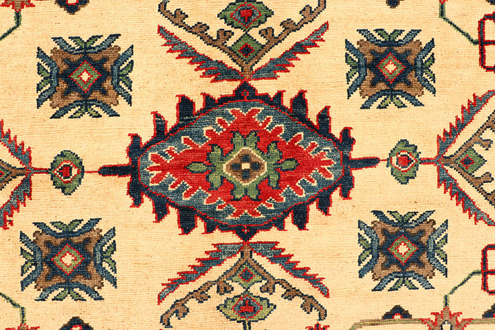Cornsilk Kazak 5' x 6' 6 - No. 66487 - ALRUG Rug Store