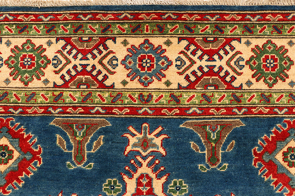 Dark Blue Kazak 5' 8 x 7' 9 - No. 66488 - ALRUG Rug Store